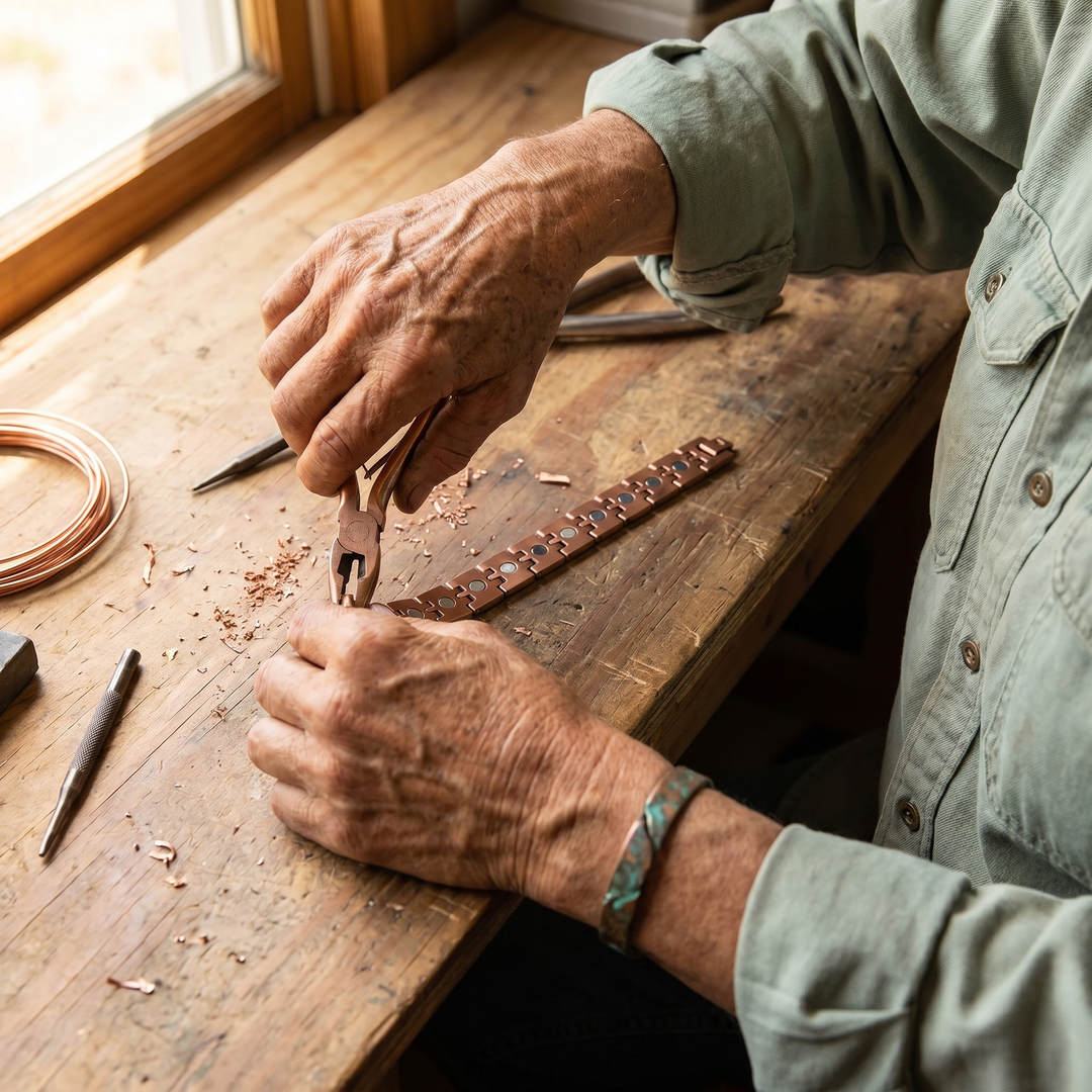 Chloé's Pike Men's Copper Bracelet