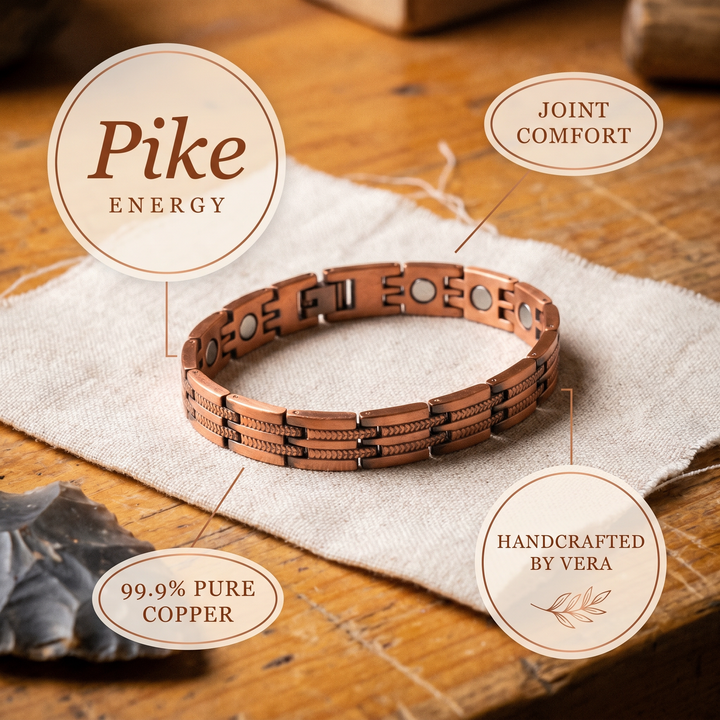 Chloé's Pike Men's Copper Bracelet