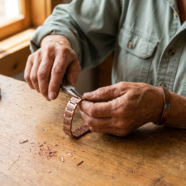 Chloé's Glen Men's Copper Bracelet