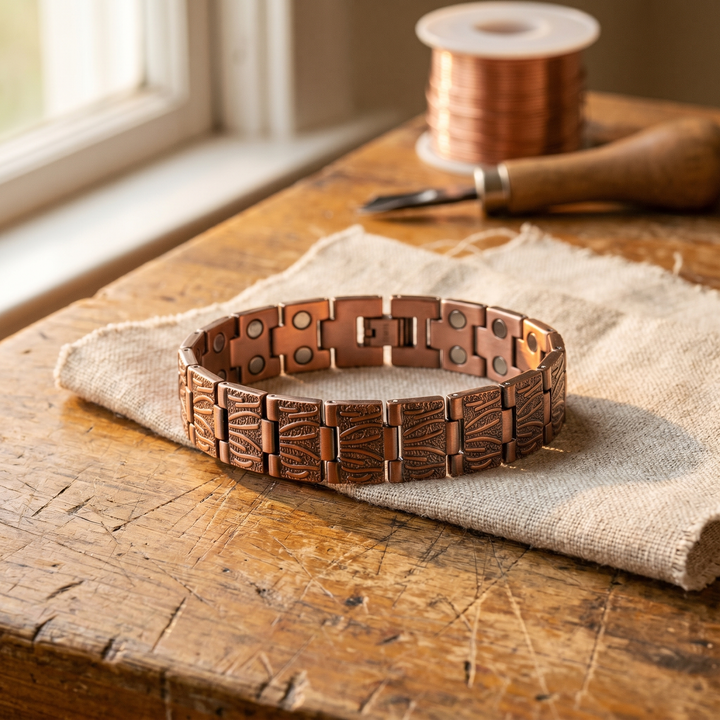 Chloé's Grit Men's Copper Bracelet