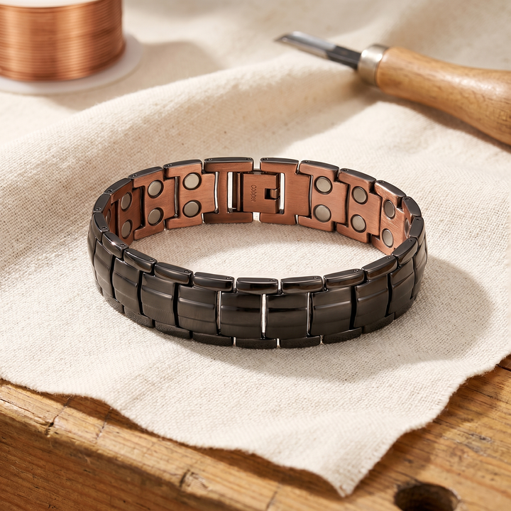 Chloé's Ochre Men's  Copper Bracelet