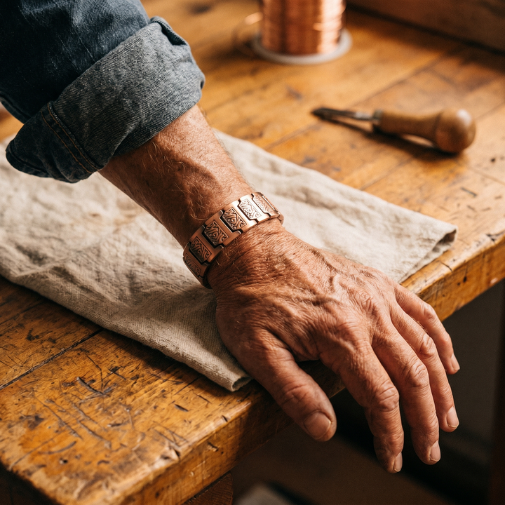 Chloé's Glen Men's Copper Bracelet