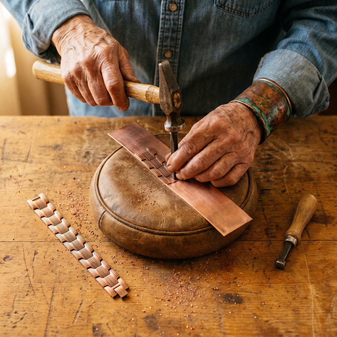 Chloé's Crag Copper Bracelet