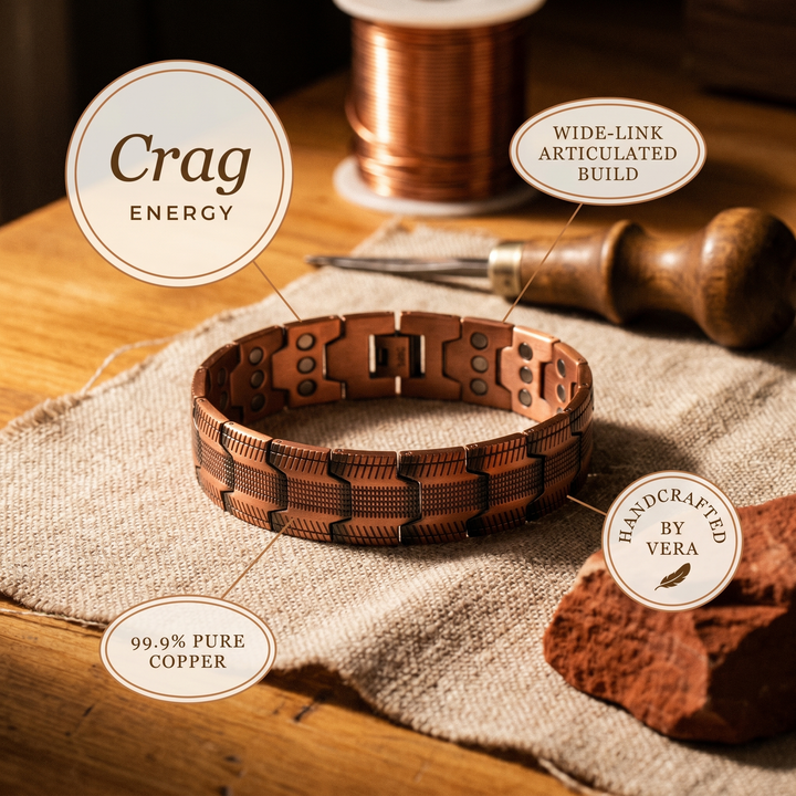 Chloé's Crag Copper Bracelet