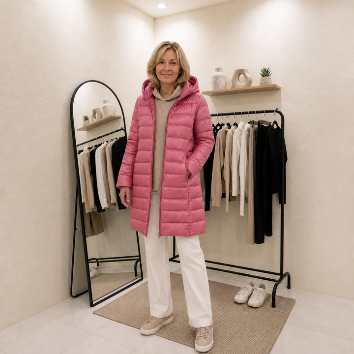 Sarah™ | Ultralight Packable Hooded Puffer Jacket