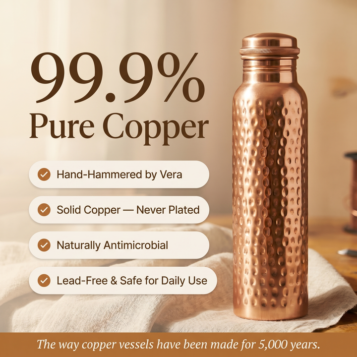 Chloé's Pure Copper Water Bottle
