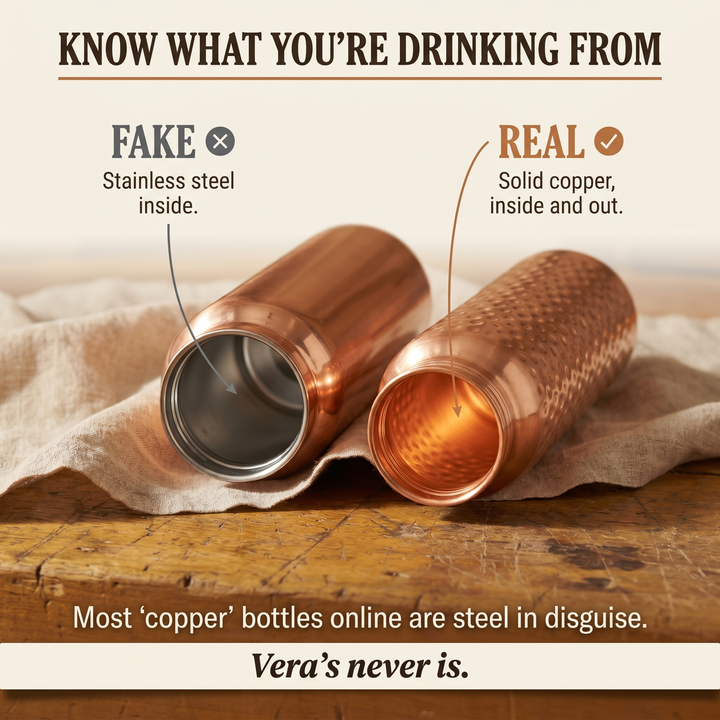Chloé's Pure Copper Water Bottle