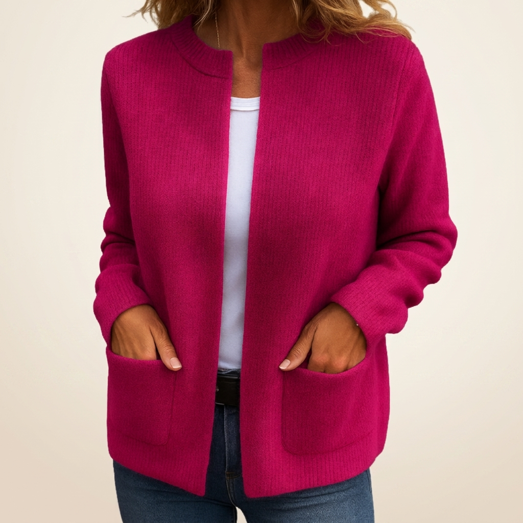 Kinsley™ | Cozy Open Front Cardigan