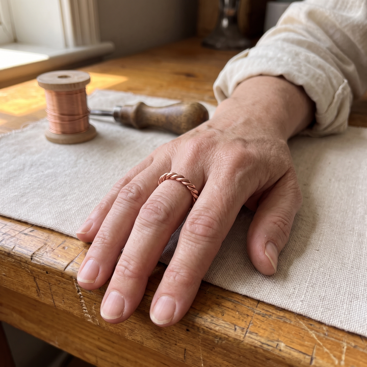 Chloé's Copper Tensor Ring