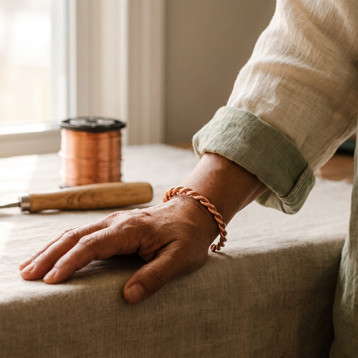 Chloé's Tensor Copper Bracelet