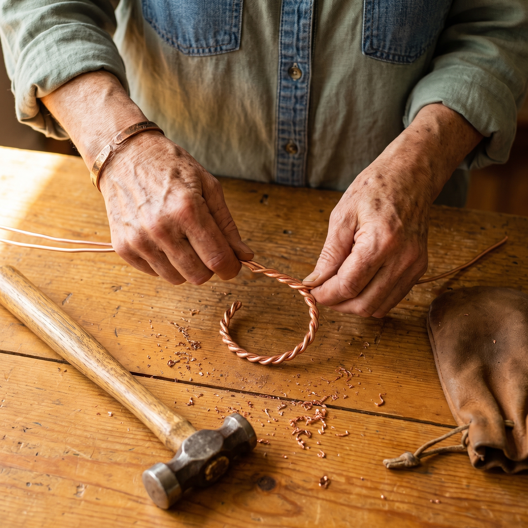 Chloé's Tensor Copper Bracelet