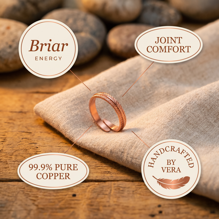 Chloé's Root Copper Ring