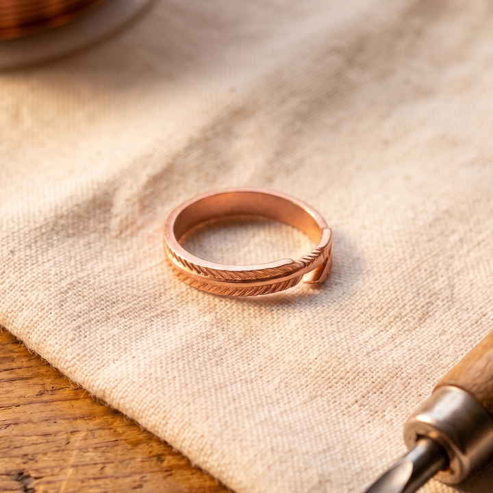 Chloé's Root Copper Ring
