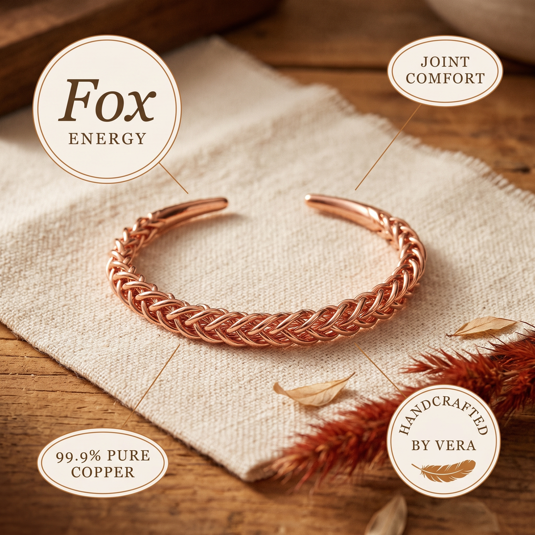 Chloé's Fox Copper Bracelet