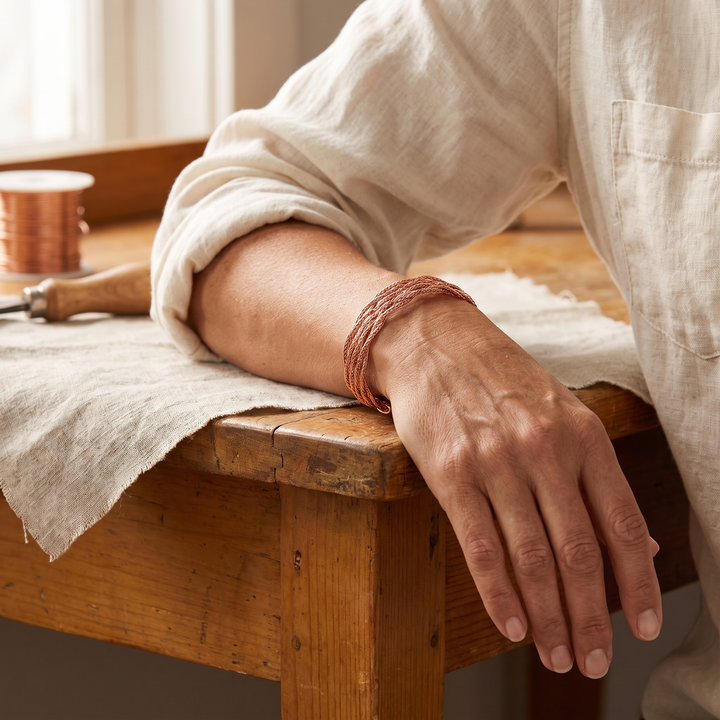 Chloé's Elk Copper Bracelet