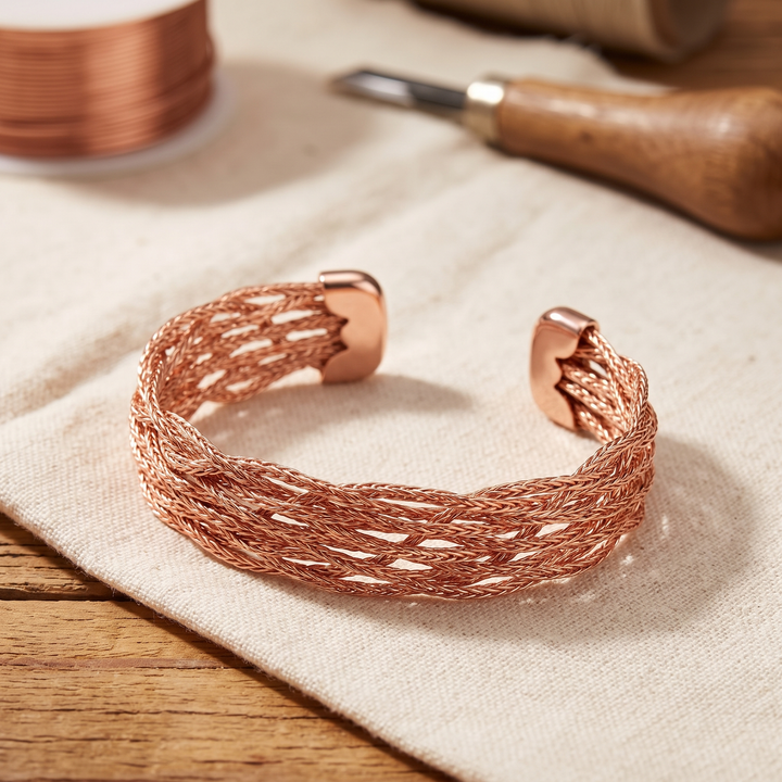 Chloé's Elk Copper Bracelet
