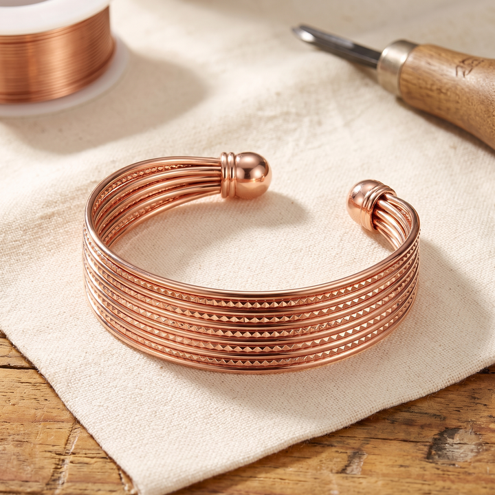 Chloé's Swift Copper Bracelet