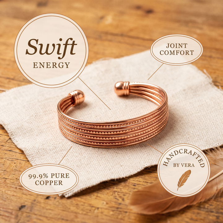 Chloé's Swift Copper Bracelet