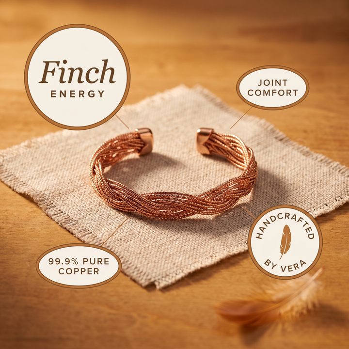 Chloé's Finch Copper Bracelet