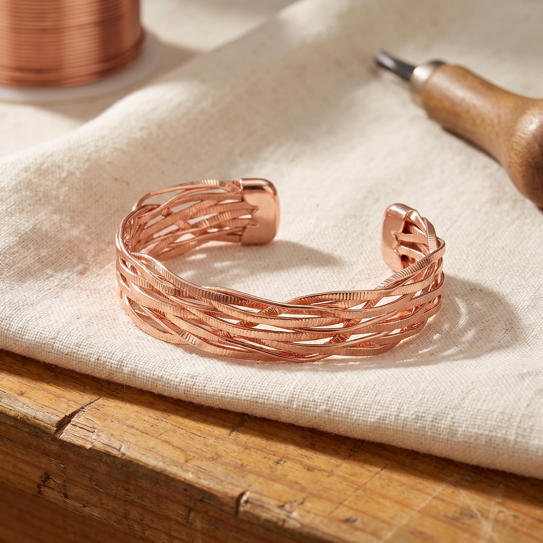 Chloé's Wisp Copper Bracelet