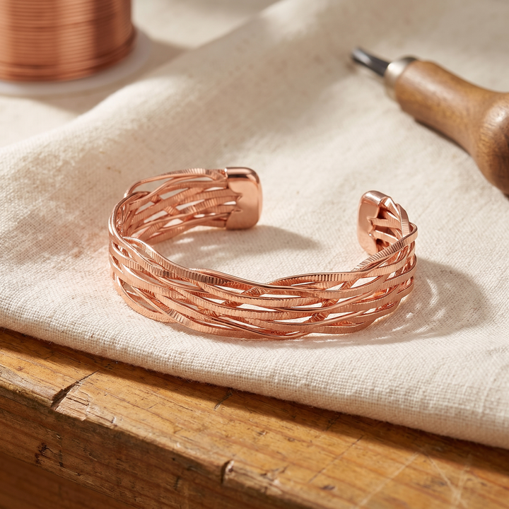 Chloé's Wisp Copper Bracelet