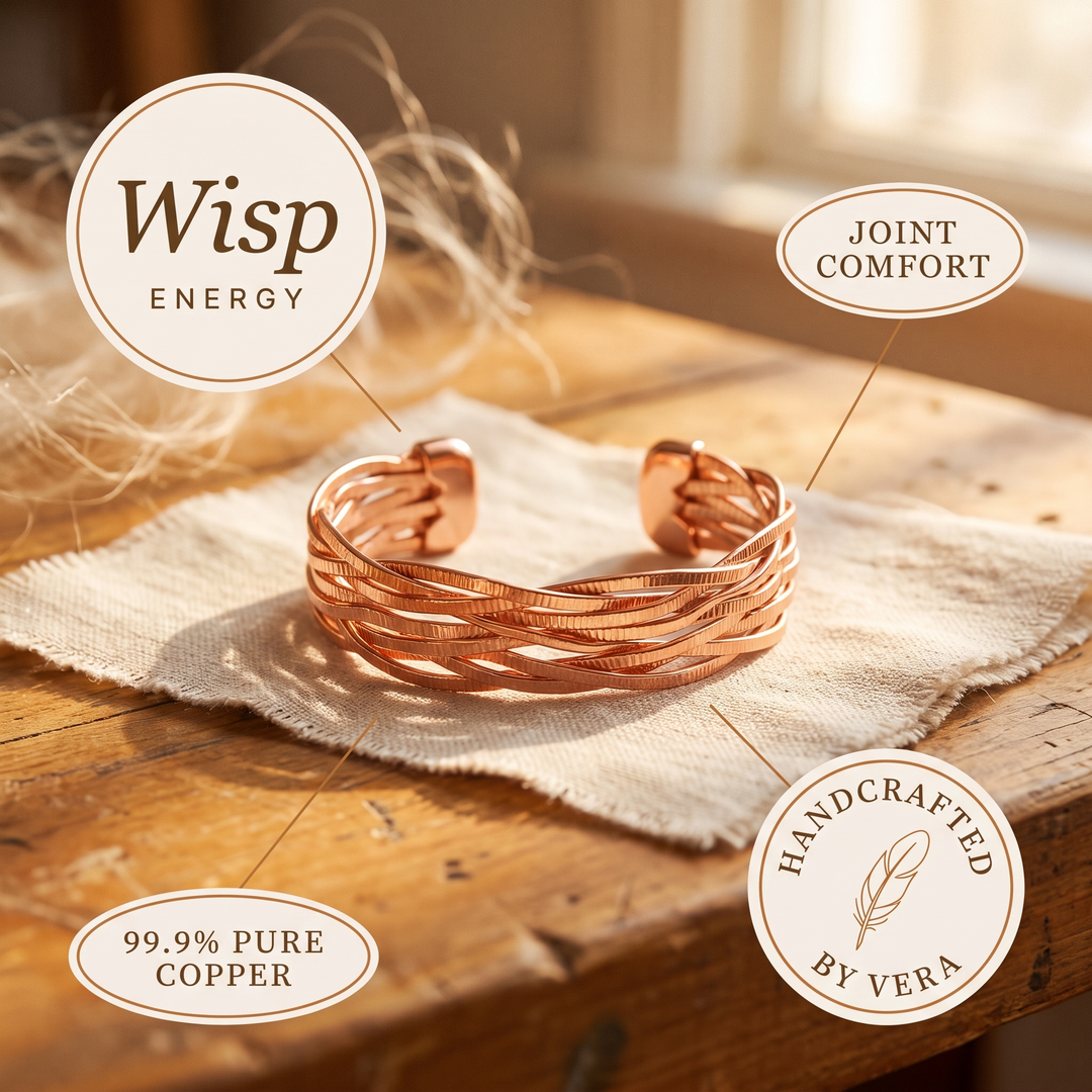 Chloé's Wisp Copper Bracelet