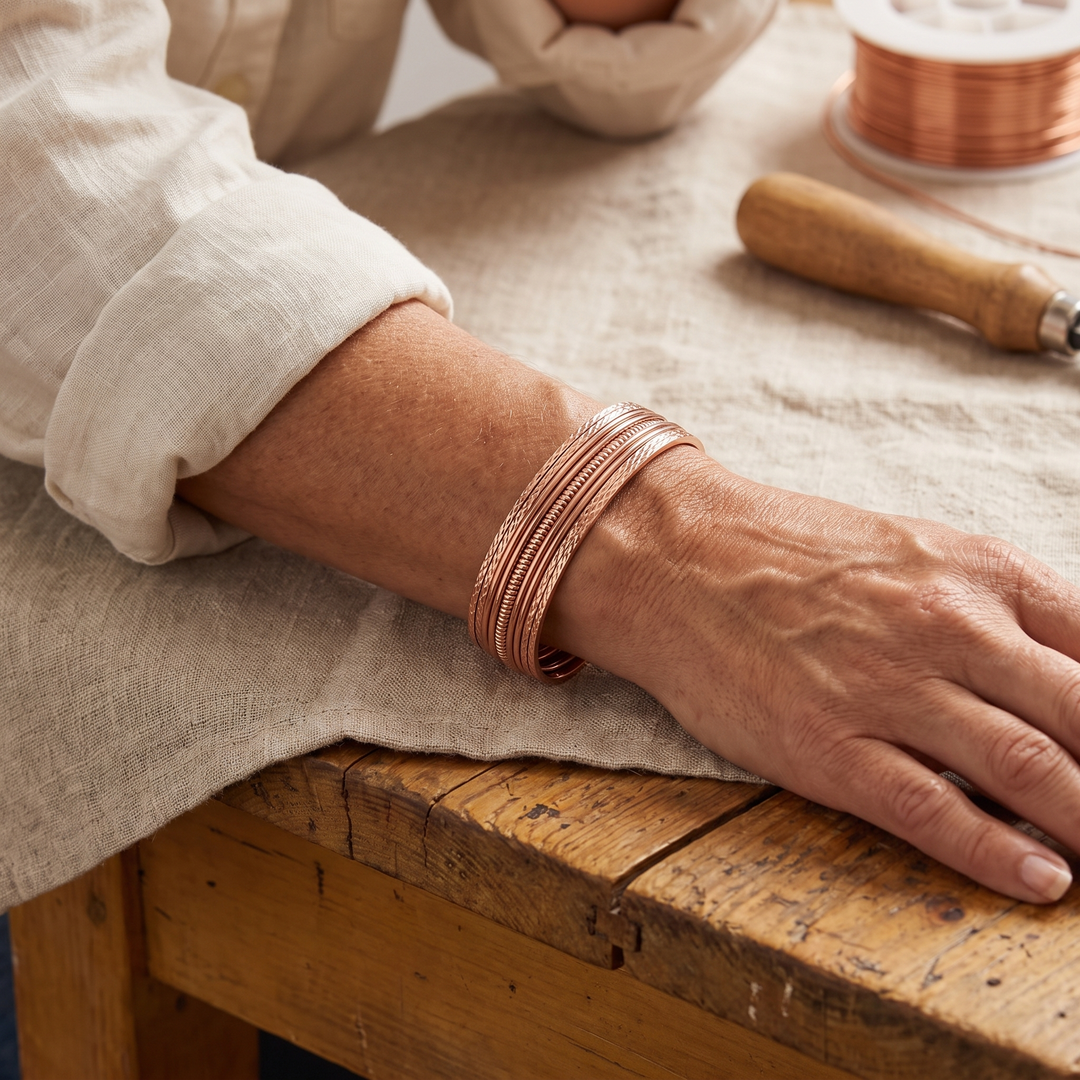 Chloé's Bracken Copper Bracelet