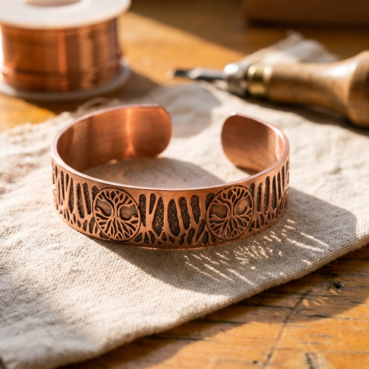 Chloé's Vine Copper Bracelet