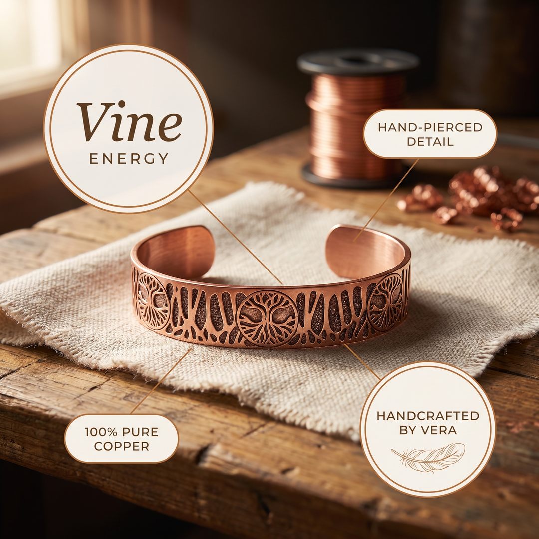 Chloé's Vine Copper Bracelet