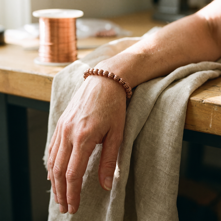 Chloé's Bark Copper Bracelet