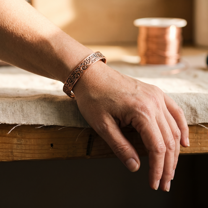 Chloé's Tide Copper Bracelet