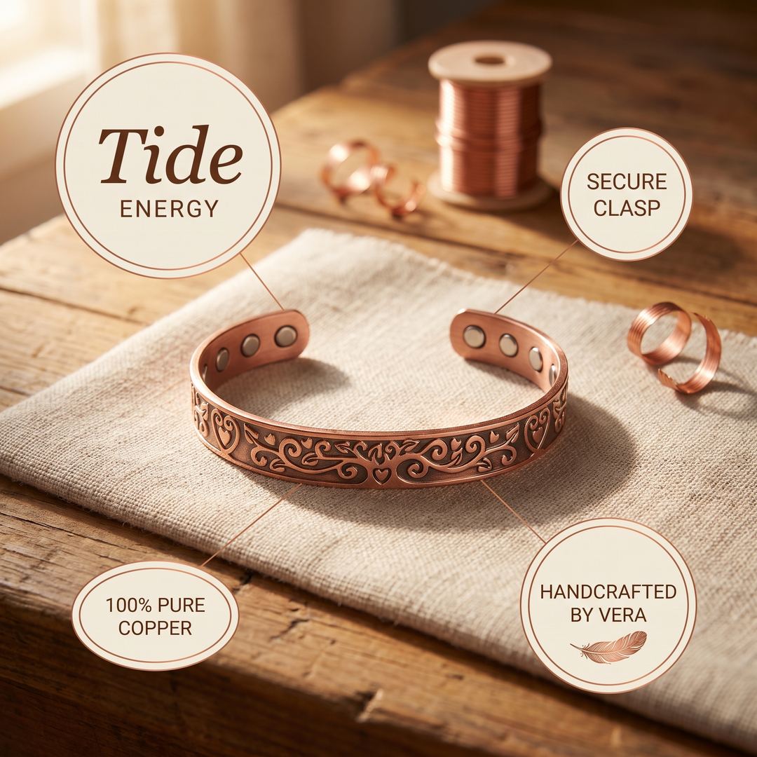 Chloé's Tide Copper Bracelet