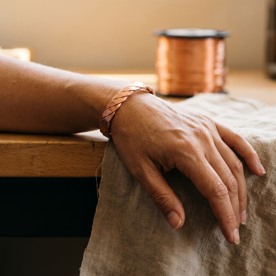 Chloé's Reed Copper Bracelet