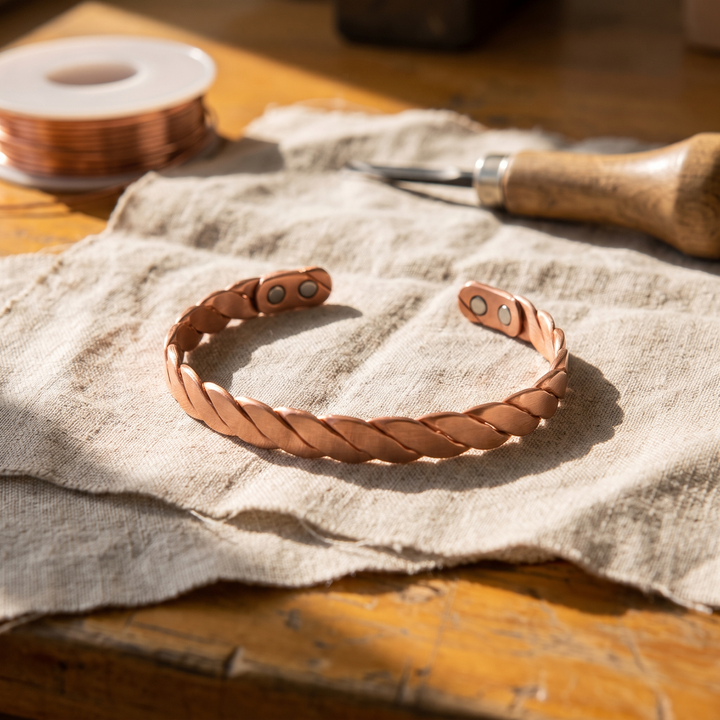 Chloé's Reed Copper Bracelet