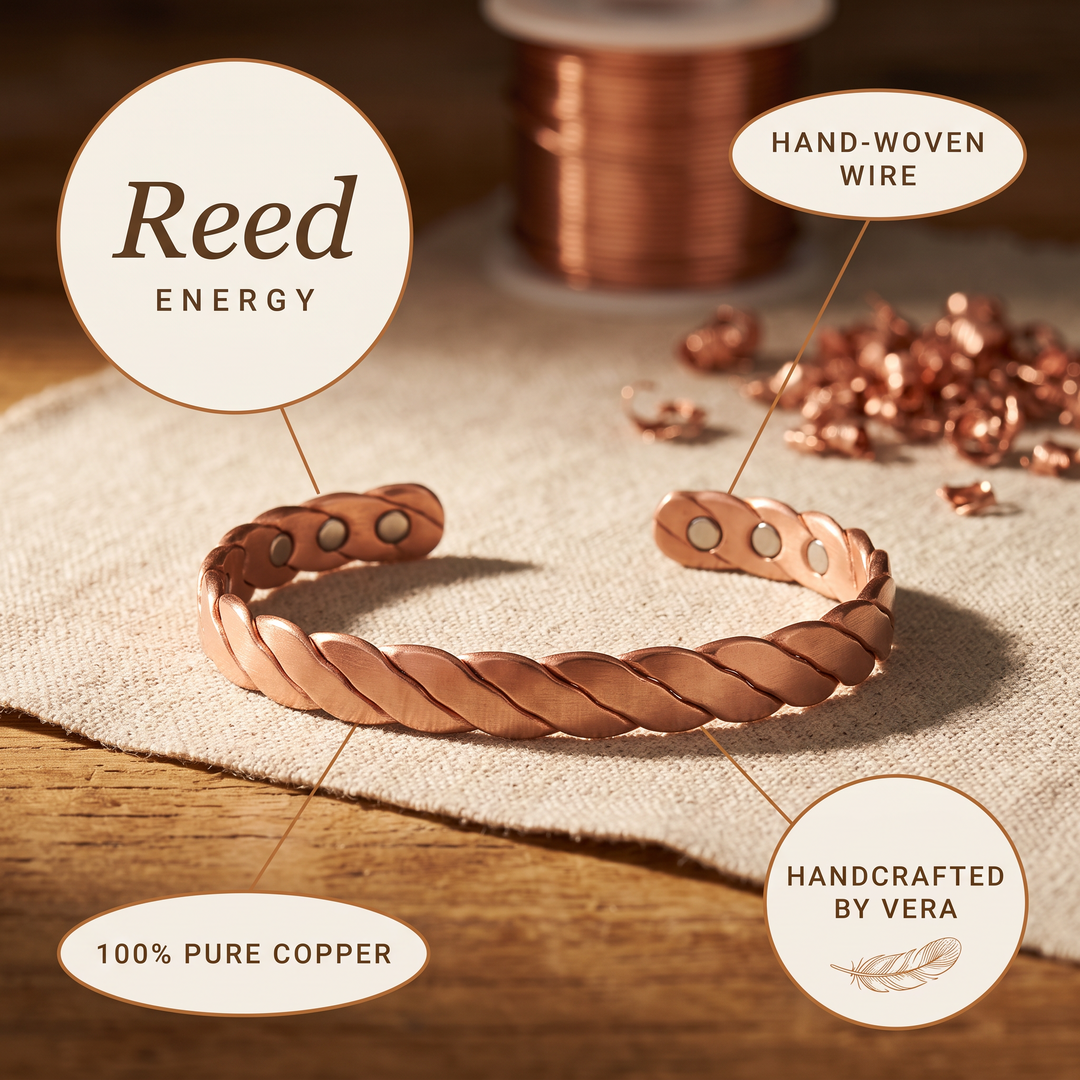Chloé's Reed Copper Bracelet