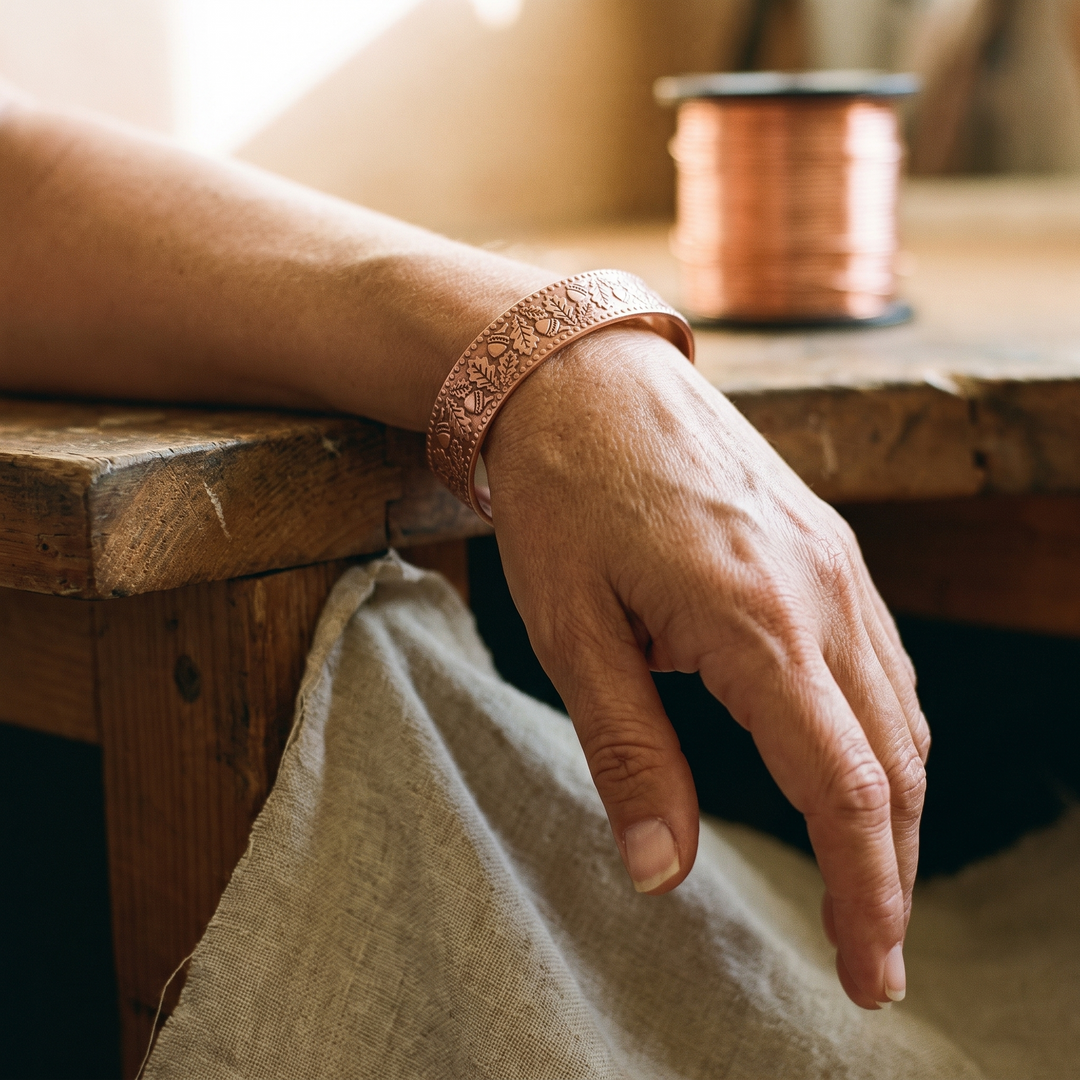 Chloé's Timber Copper Bracelet