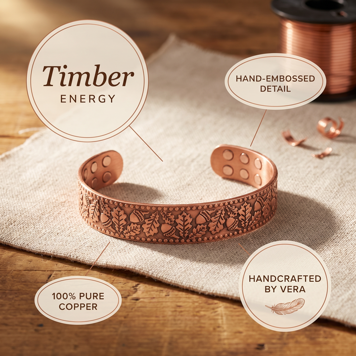 Chloé's Timber Copper Bracelet