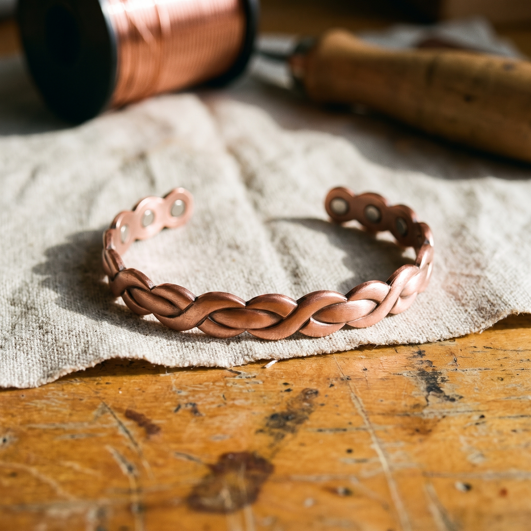 Chloé's Loom Copper Bracelet