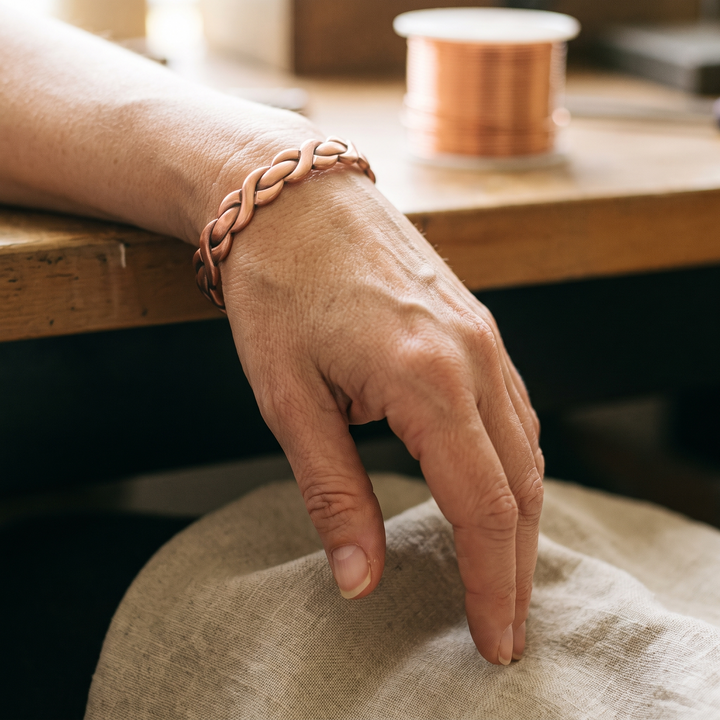 Chloé's Loom Copper Bracelet