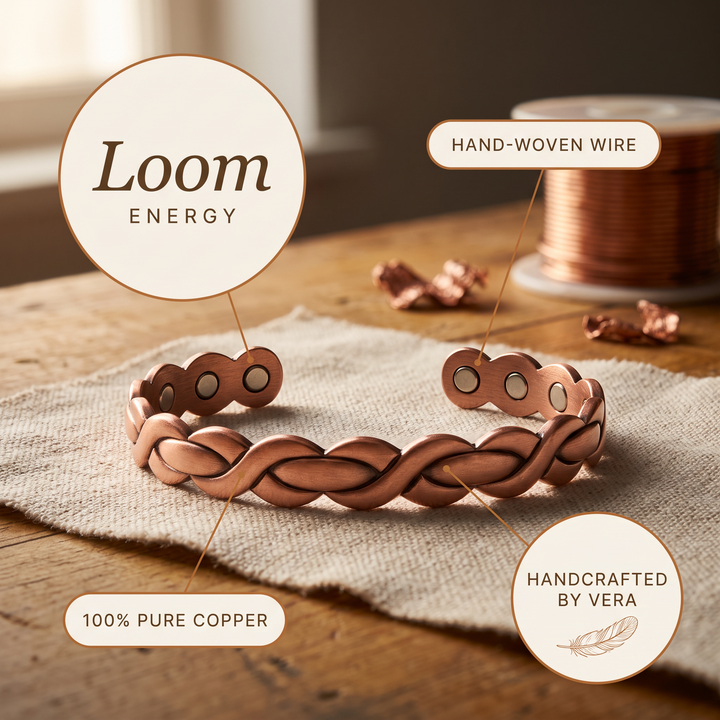 Chloé's Loom Copper Bracelet