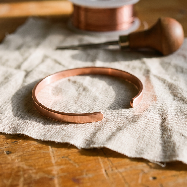 Chloé's River Copper Bracelet