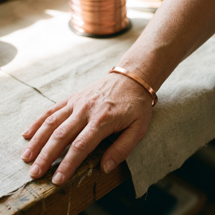 Chloé's River Copper Bracelet