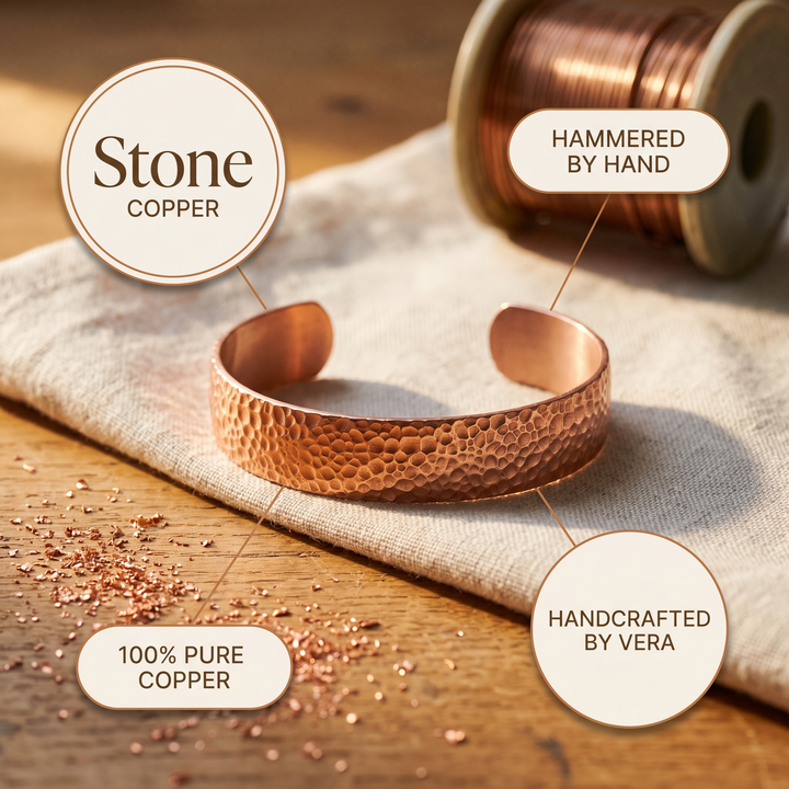 Chloé's Moon Copper Bracelet