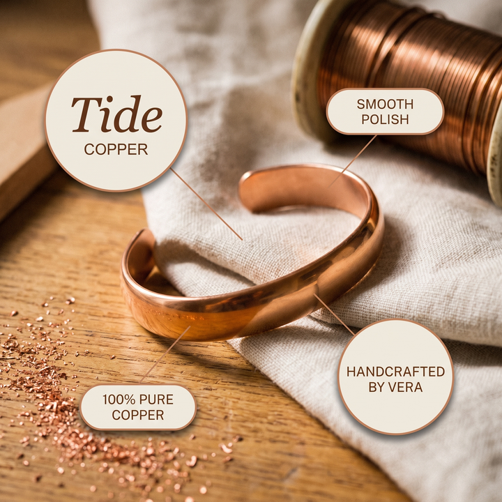 Chloé's Tide Copper Bracelet
