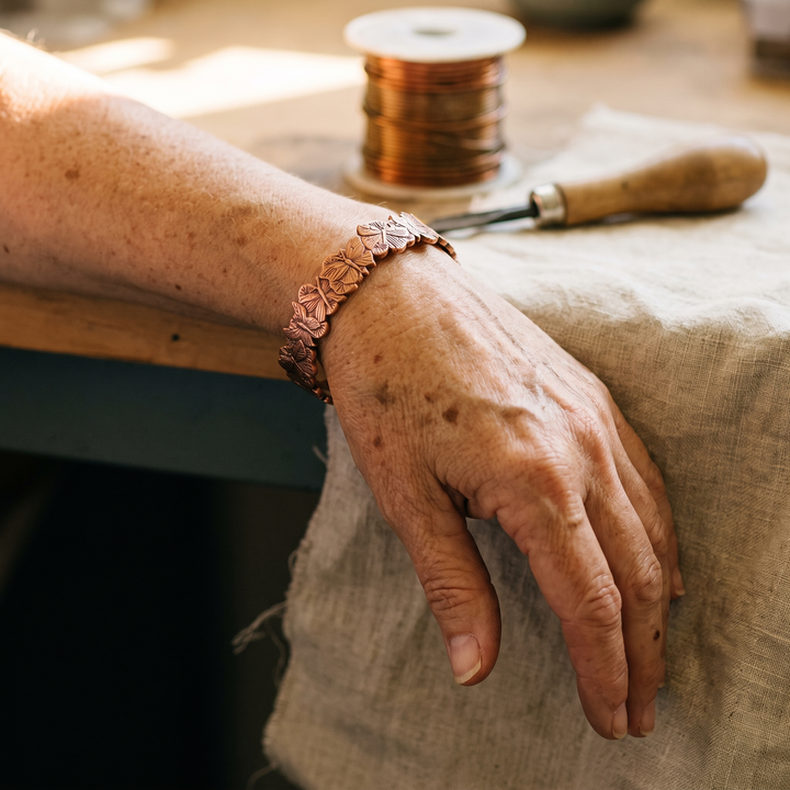 Chloé's Sky Copper Bracelet