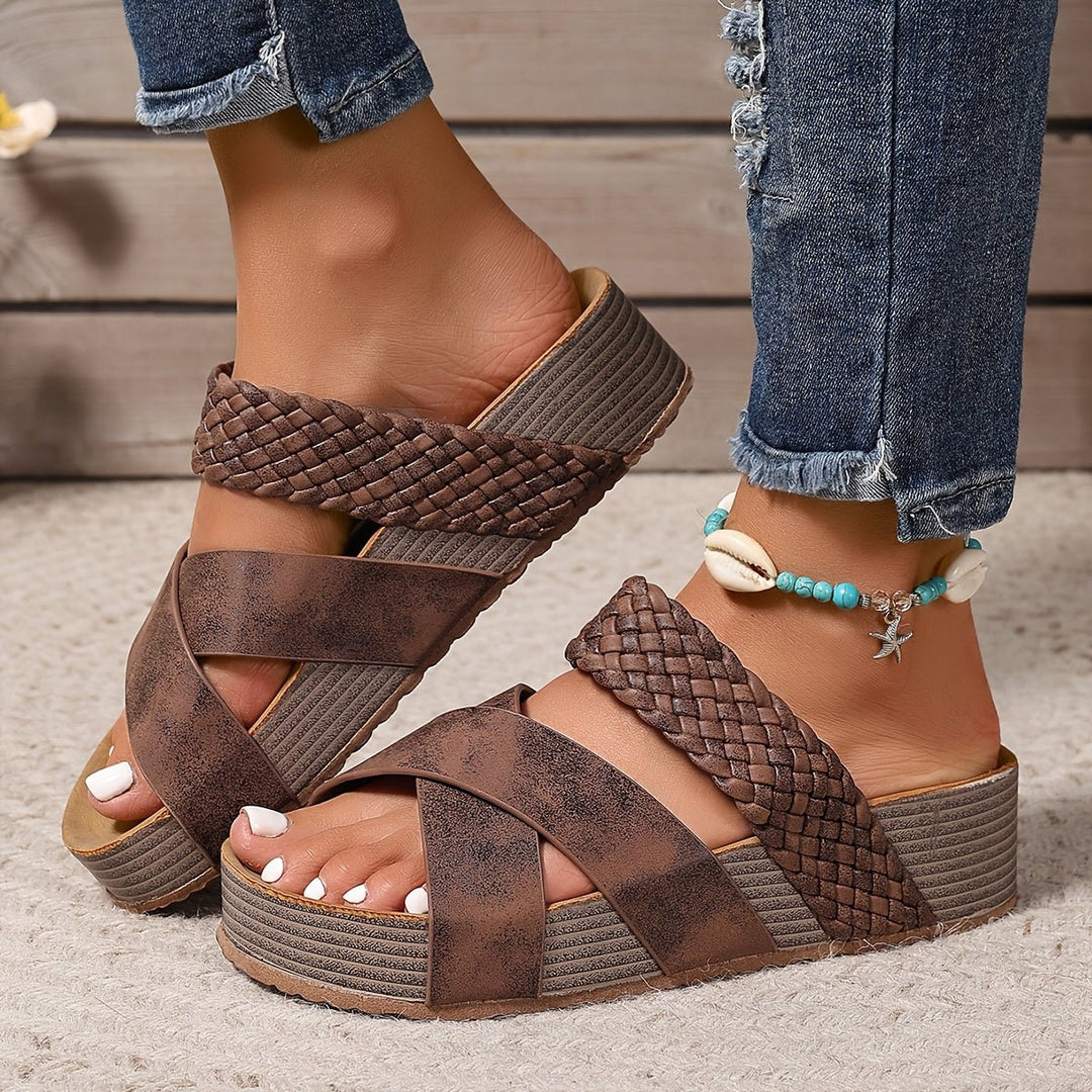 Vanessa™ | Elegant Open Toe Heeled Sandals