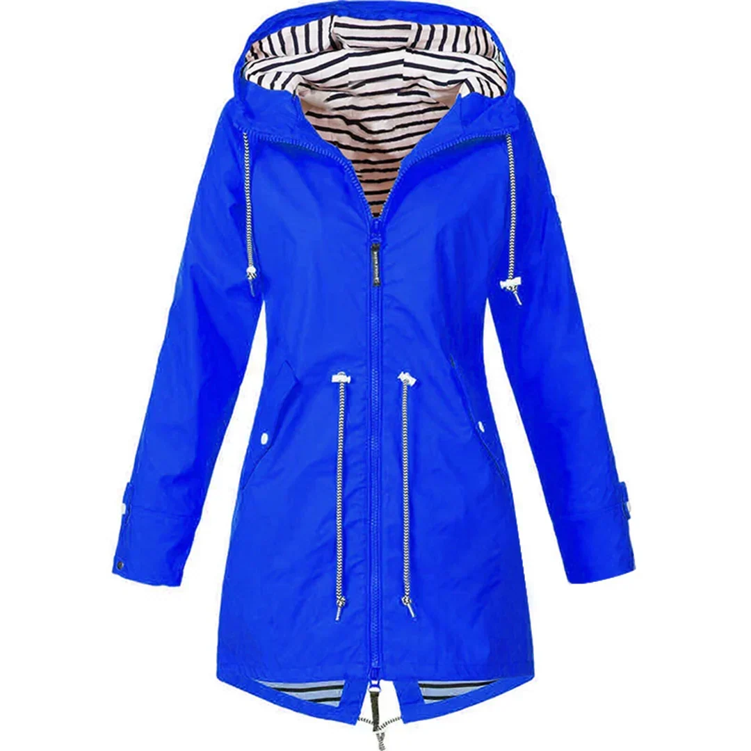 Naomi™ | Elegant Flattering Fit Rain Jacket