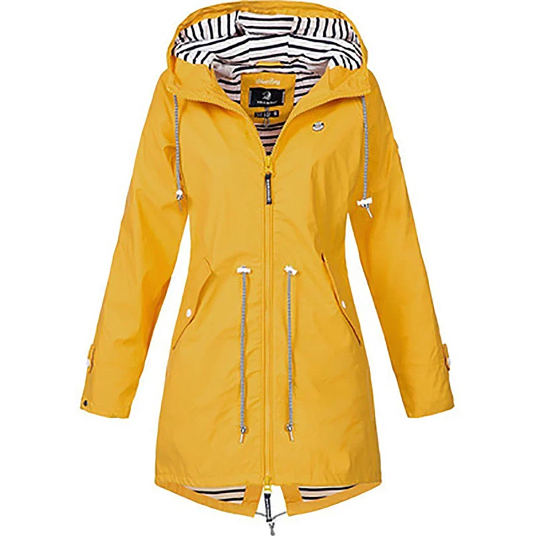 Naomi™ | Elegant Flattering Fit Rain Jacket