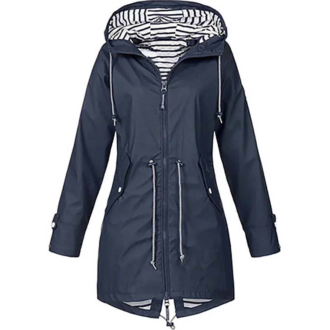 Naomi™ | Elegant Flattering Fit Rain Jacket