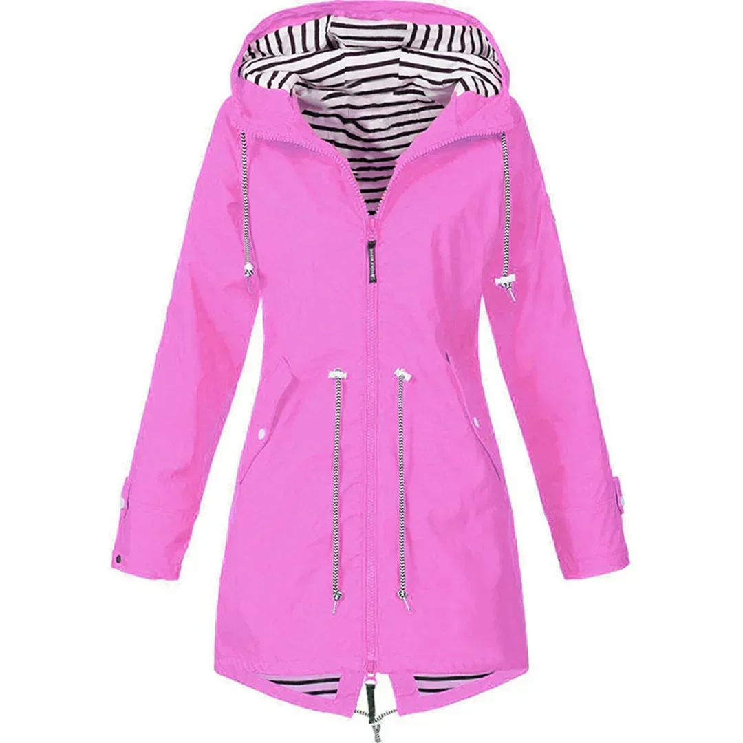 Naomi™ | Elegant Flattering Fit Rain Jacket